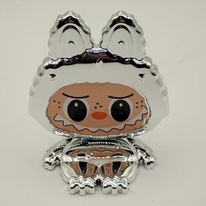 Labubu Silver Phone Stand & Mirror